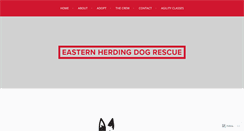 Desktop Screenshot of easternherdingdogrescue.org