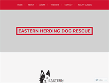 Tablet Screenshot of easternherdingdogrescue.org